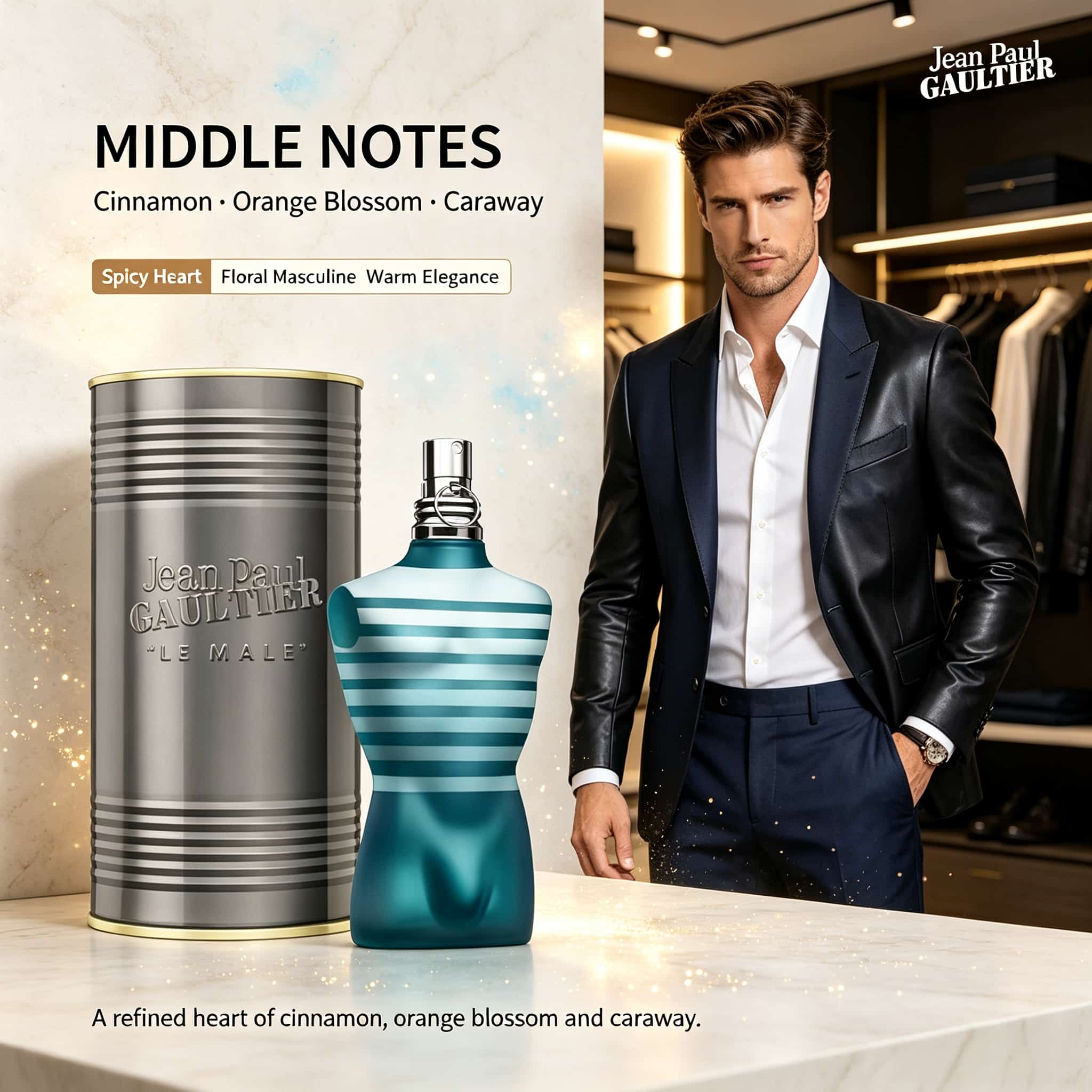 Jean Paul Gaultier Le Male Eau - Perfume Fragrance Jean Paul Gaultier Le Male recension och pris