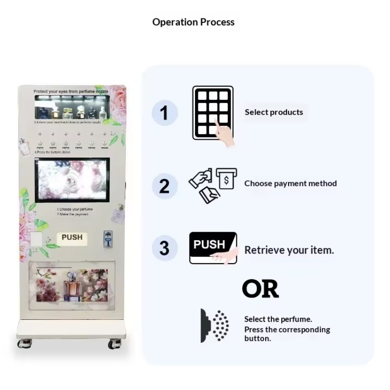 Perfume Spray Vending Machine  - Perfume Fragrance Sale recension och pris